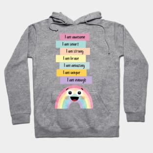 Positive Affirmations for kids Hoodie